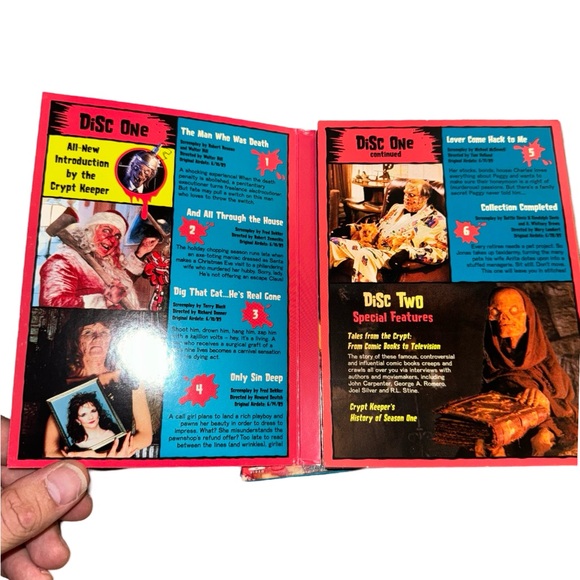 Tales from the Crypt: Season 1 DVD Set: Limited Edition: HBO: Horror Anthology - Picture 4 of 6